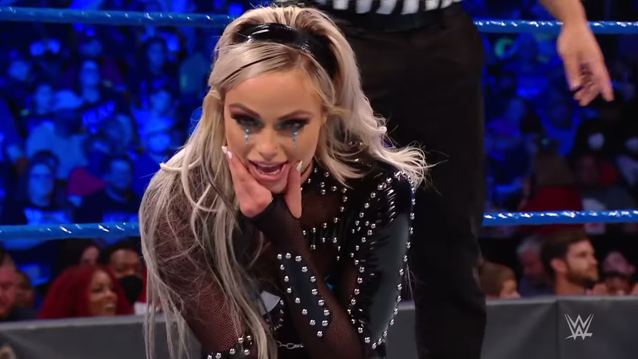 Belair vs. Vega vs. Carmella vs. Morgan - Fatal 4-Way Elimination Match: SmackDown, August 27, 2021 background