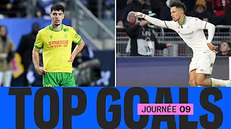 Les PLUS BEAUX BUTS de la 9ème journée | Ligue 1 McDonald's 25/26 background