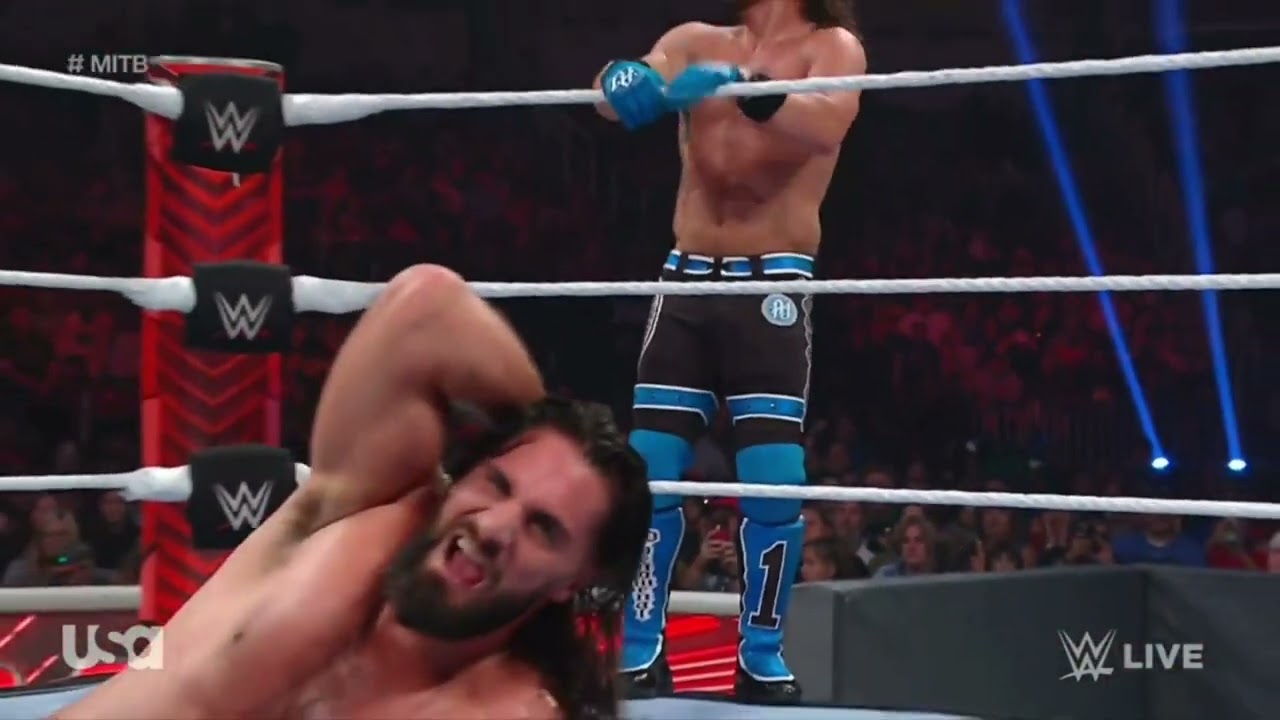 WWE RAW SETH ROLLINS VS AJ STYLES 06/13/22