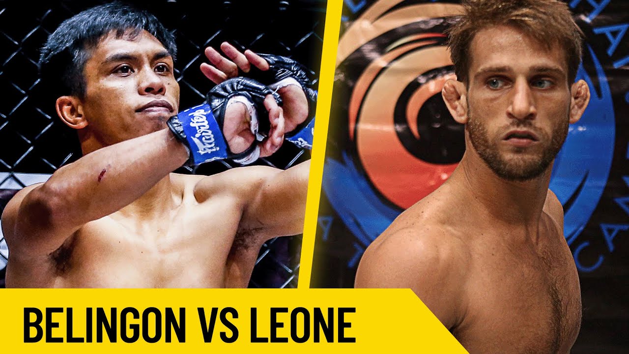 SPINNING KICK KNOCKOUT 🤯🤯🤯 Kevin Belingon vs. Andrew Leone
