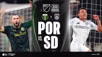 Portland Timbers vs. San Diego FC | Full Match Highlights | 2025 Audi MLS Cup Playoffs