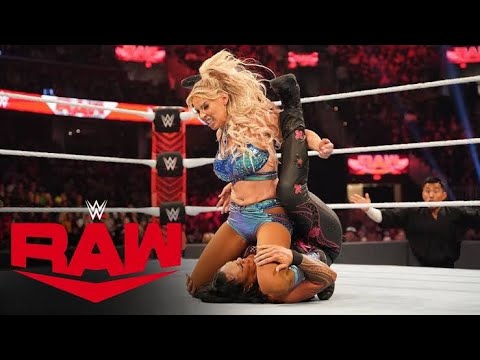 Dana Brooke (c) vs. Tamina – 24/7 Championship Match: Raw, Mar. 7, 2022 background