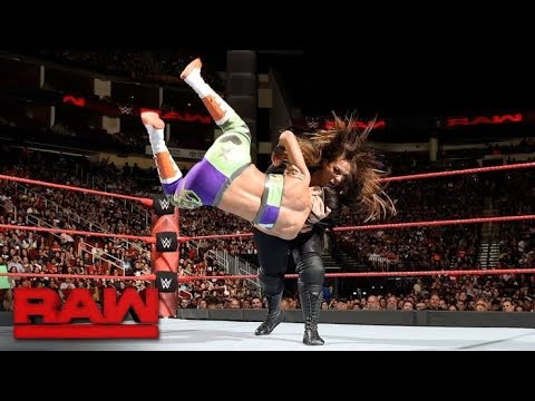 Bayley & Sasha Banks vs. Nia Jax & Alexa Bliss: Raw, July 10, 2017