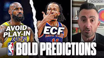 4 BOLD PREDICTIONS for the second half of NBA Season: Knicks make the ECF? Lakers avoid the Play-In?