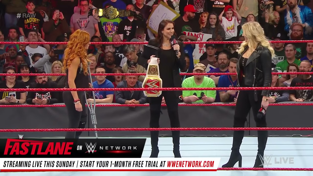 Ronda Rousey crashes Becky Lynch’s Hold Harmless Agreement signing: Raw, March 04, 2019