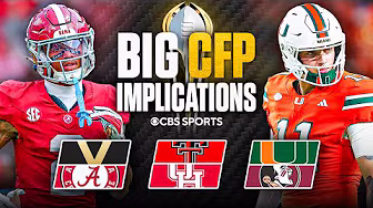 College Football Week 6 Preview: Miami vs FSU, Vanderbilt vs Alabama | BIG CFP Implications!