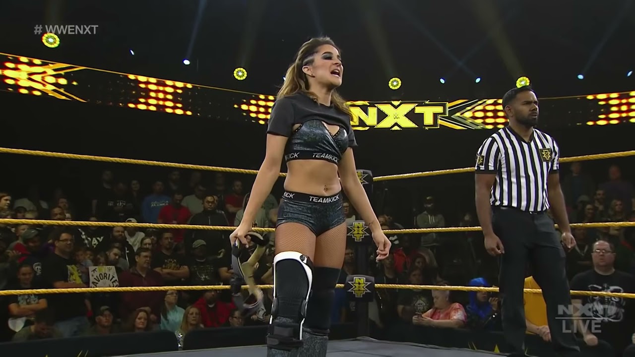 Shayna Baszler gives Rhea Ripley an NXT Women’s Championship Match: WWE NXT, December 04, 2019 background