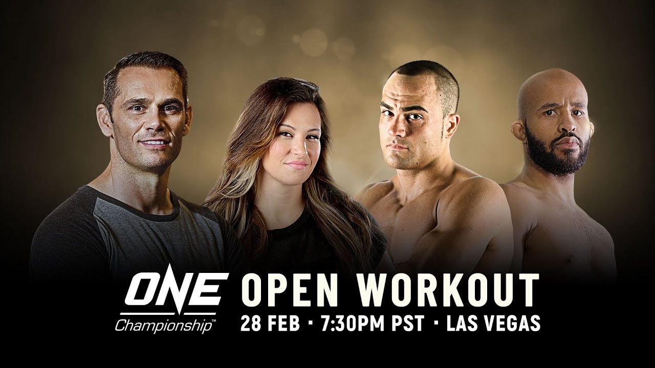 ONE Championship: Las Vegas Open Workout background