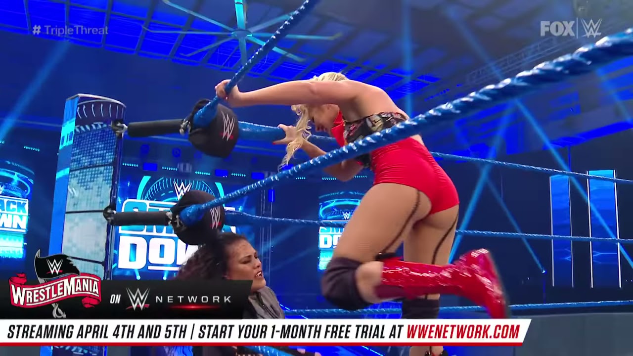 Tamina vs. Naomi vs. Lacey Evans - Triple Threat No. 1 Contender’s Match: SmackDown, Apr. 3, 2020