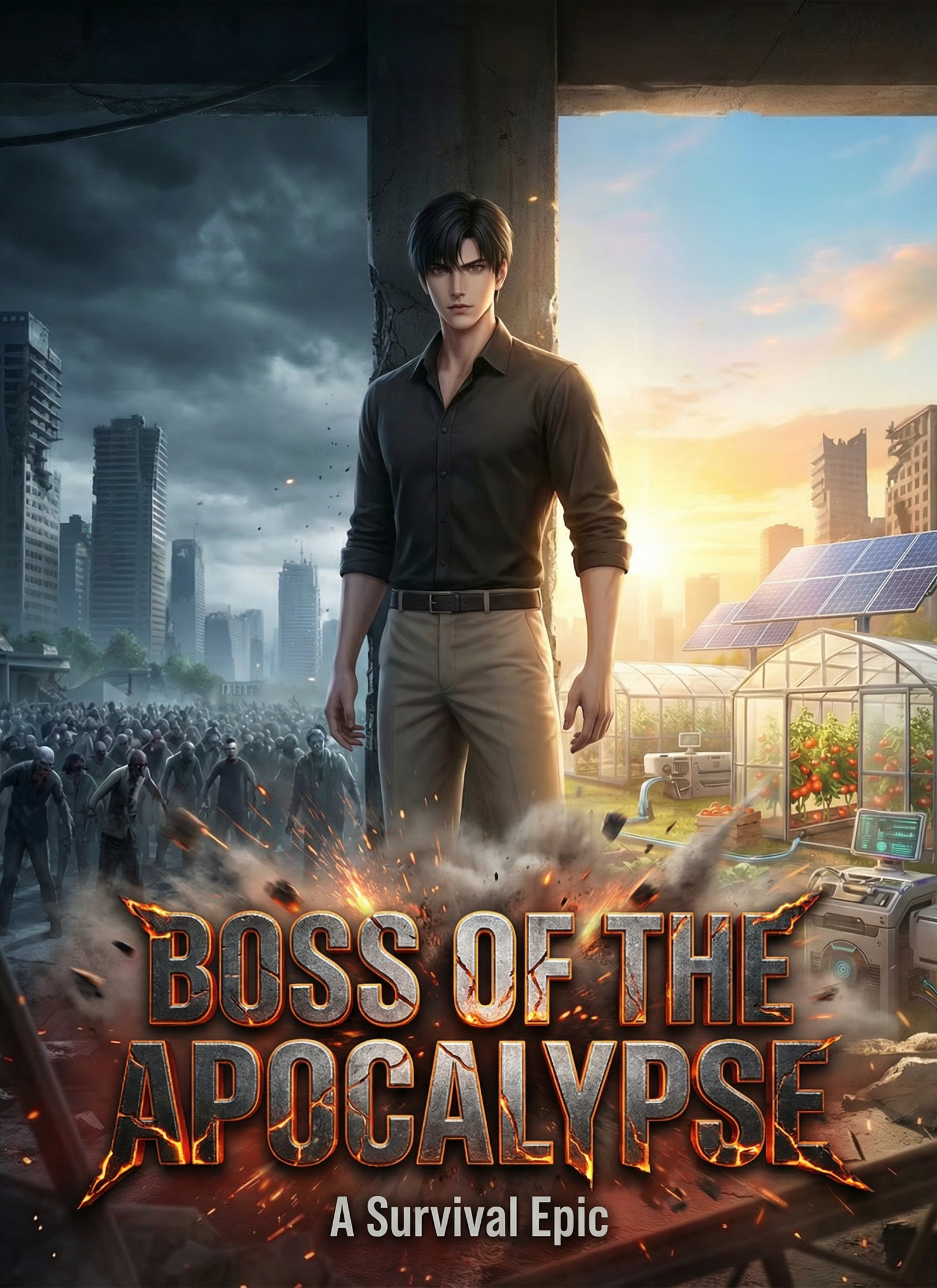 [Dubbed] Boss of the Apocalypse poster - similar to She Has Three Lovers