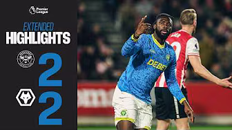 Armstrong and Arokodare net in draw! | Brentford 2-2 Wolves | Extended Highlights