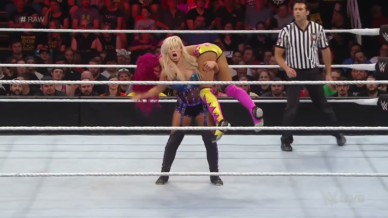 Sasha Banks vs. Dana Brooke: Raw, July 11, 2016