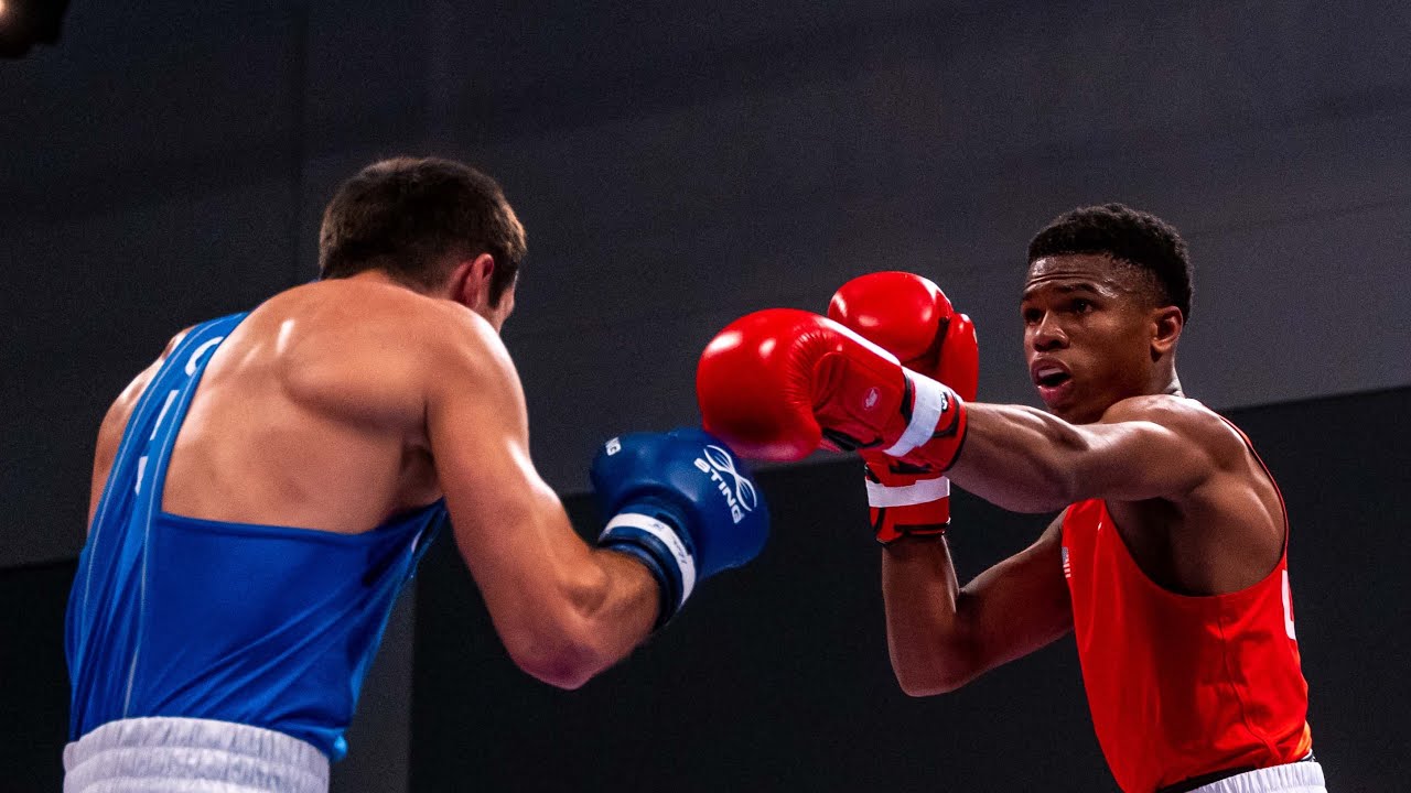 Omari Jones (USA) vs. Magomed Schachidov (GER) International Invitational Tournament 2022 (71kg) background