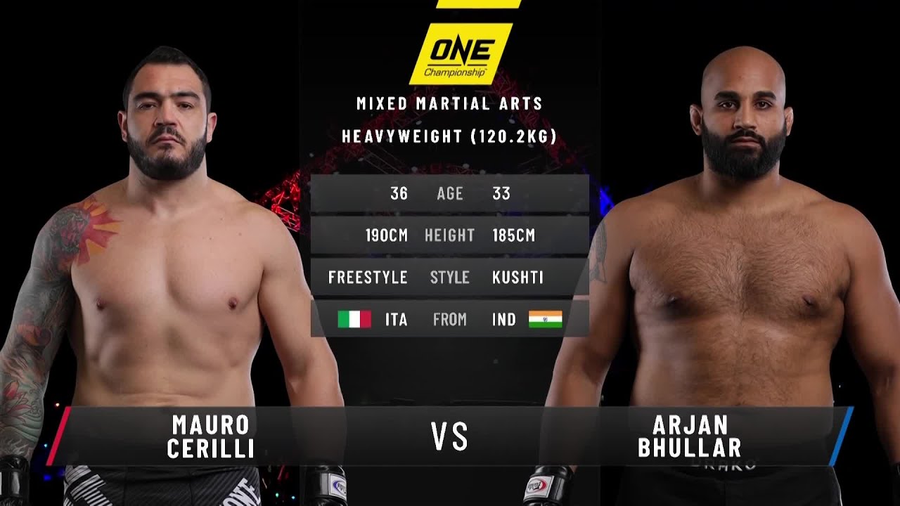 Arjan Bhullar vs. Mauro Cerilli | Full Fight Replay
