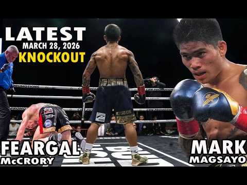 MARCH 28, 2026 | MARK MAGSAYO VS FEARGAL McCRORY HIGHLIGHTS | LAGOT SI TANK DAVIS DITO