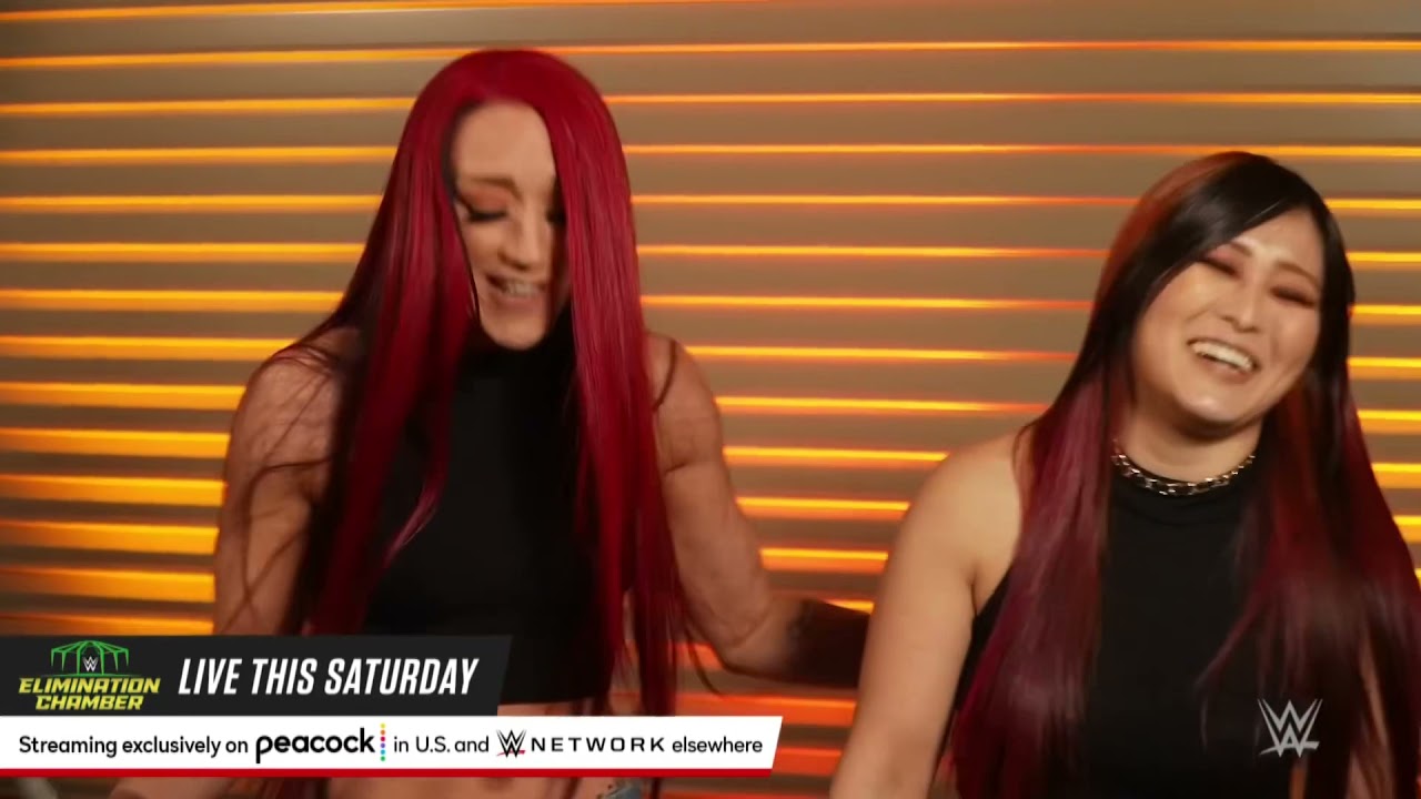 Kay Lee Ray shows Io Shirai how to rage: NXT Vengeance Day, February 15, 2022 background