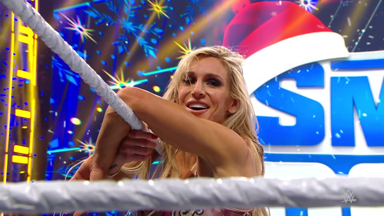 Charlotte Flair (c) vs. Toni Storm – SmackDown Women’s Championship Match: SmackDown, Dec. 24, 2021 background