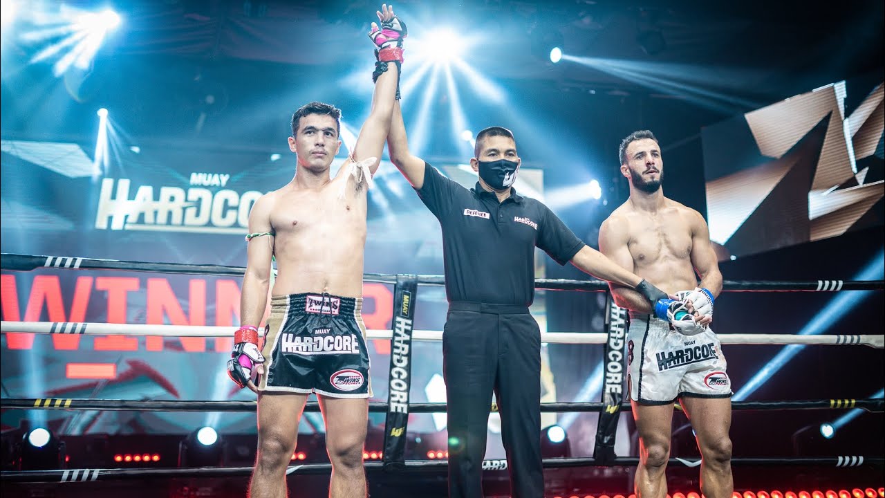 มวยฮารด์คอร์สุดโหดหมัดเดียวลุกไม่ขึ้น เบ็คแฮม สิงห์ป่าตอง Beckham Singpatong vs Nabil Igli