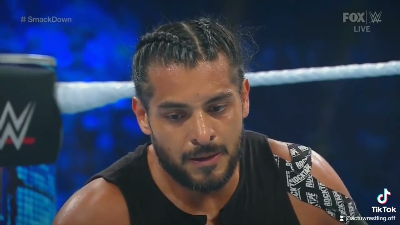 WWE SMACKDOWN REY MYSTERIO VS SANTOS ESCOBAR 07/28/23