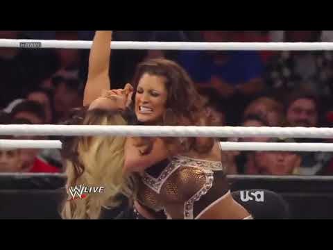 Eve Torres (c) vs. Kaitlyn - WWE Divas Championship Match: Raw, Jan. 7, 2014 background