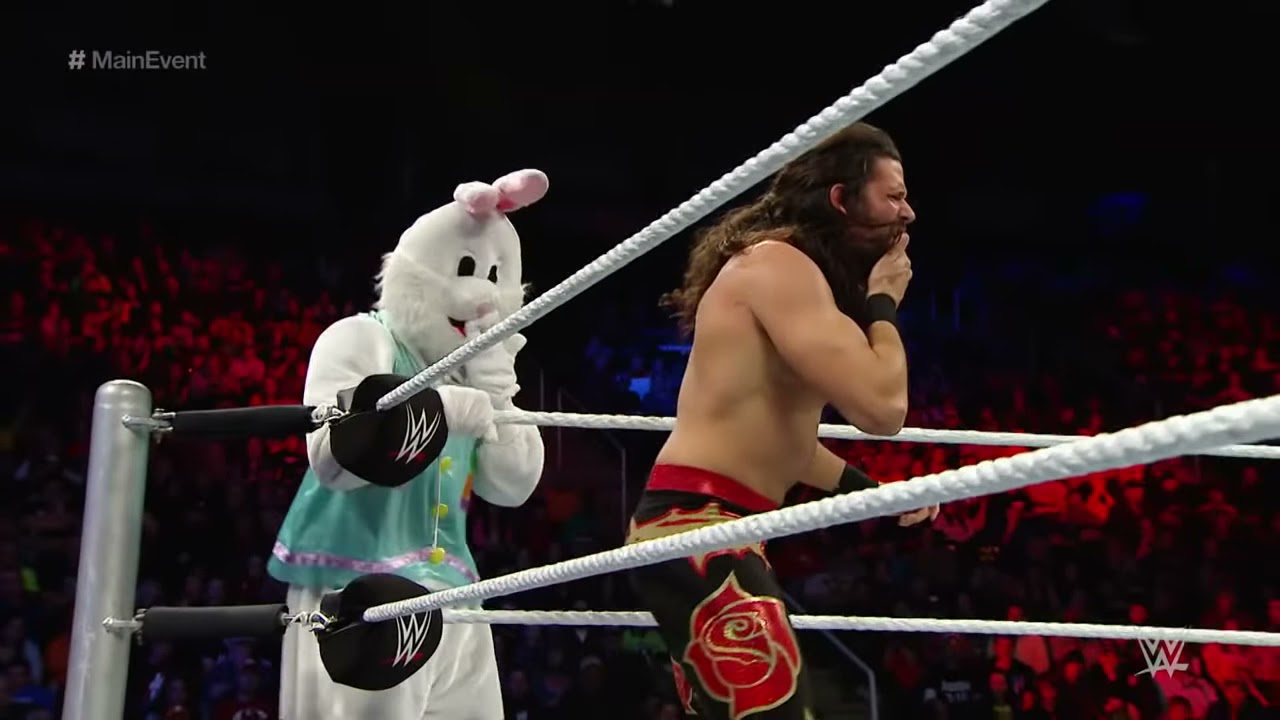 Natalya & Tyson Kidd vs. The Bunny & Adam Rose – Interspecies Match: Main Event, November 18, 2014 background