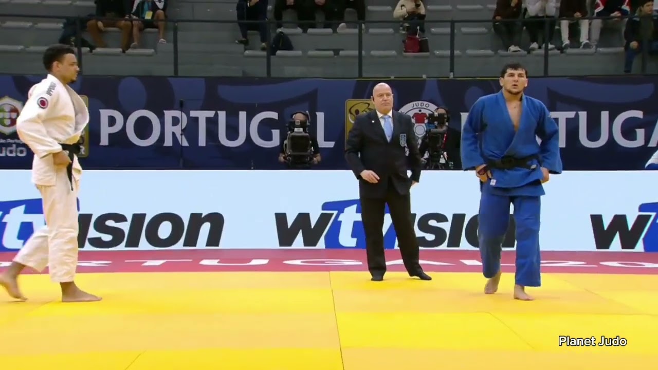 Max STEWART 🇯🇲 🆚️ Nurbek MURTOZOEV 🇺🇿 | 1 раунд/-73кг | Гран При Португалия 2024