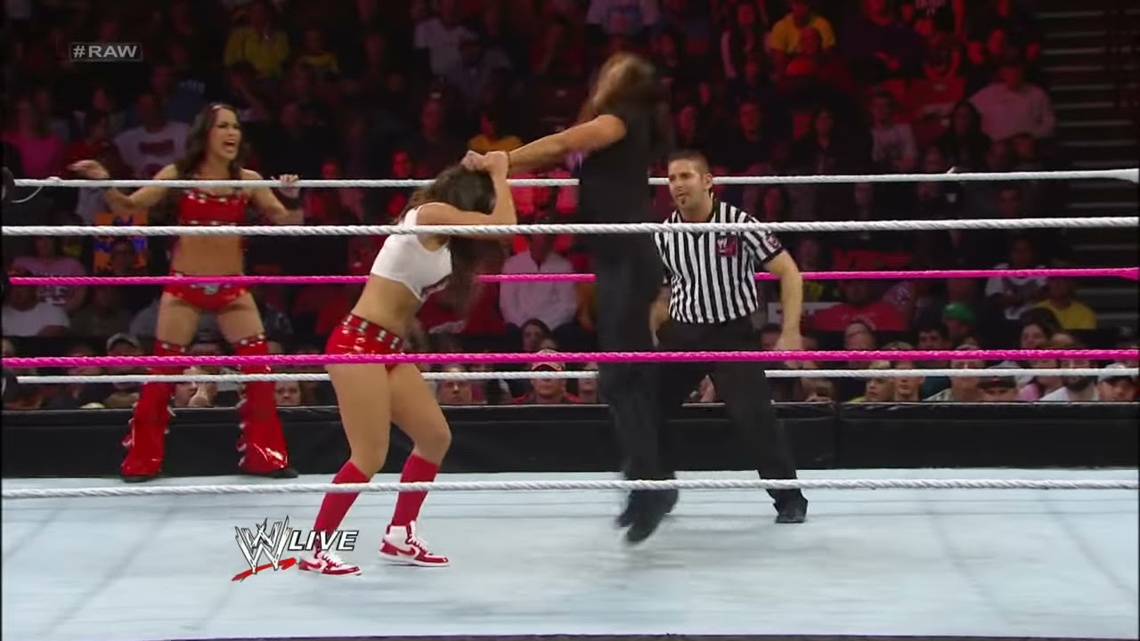 Marie & The Bella Twins vs. Snuka, Aksana & Lee - 6-Diva Tag Team Match: Raw, November 04, 2013 background