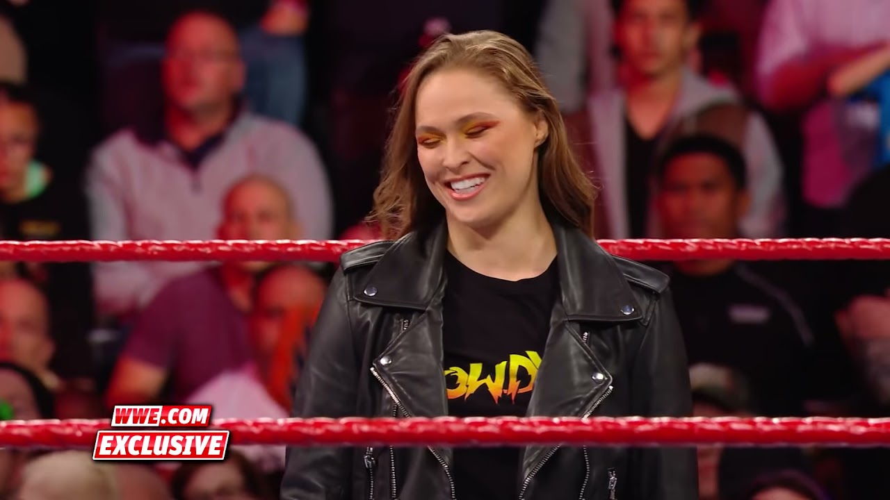Ronda Rousey attacks Dana Brooke: Raw Exclusive, Mar. 19, 2018