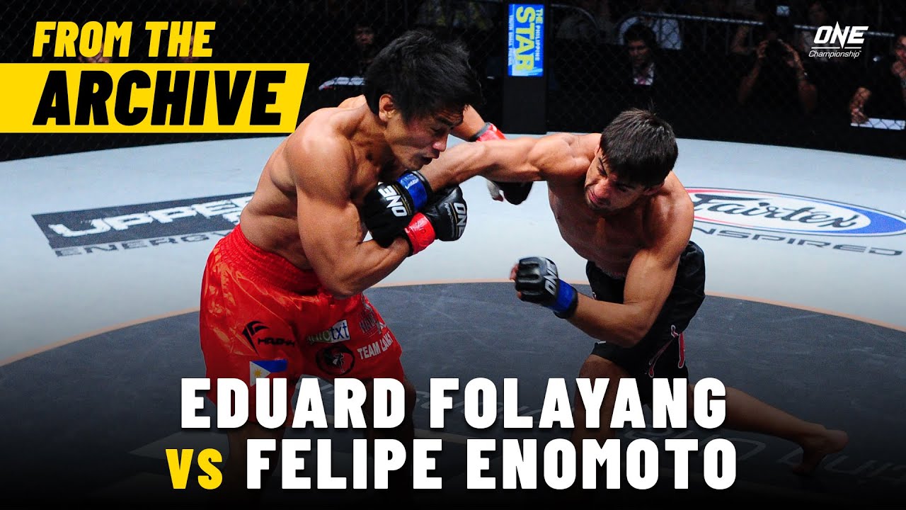 Eduard Folayang vs. Felipe Enomoto | ONE Championship Full Fight | August 2012 background