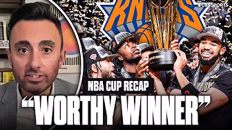 Knicks surge past Spurs to claim NBA Cup Championship | Game Recap & Season Outlook