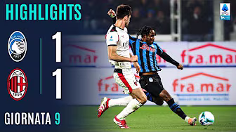 ATALANTA-MILAN 1-1 | HIGHLIGHTS | 9ª GIORNATA | SERIE A ENILIVE 2025/26