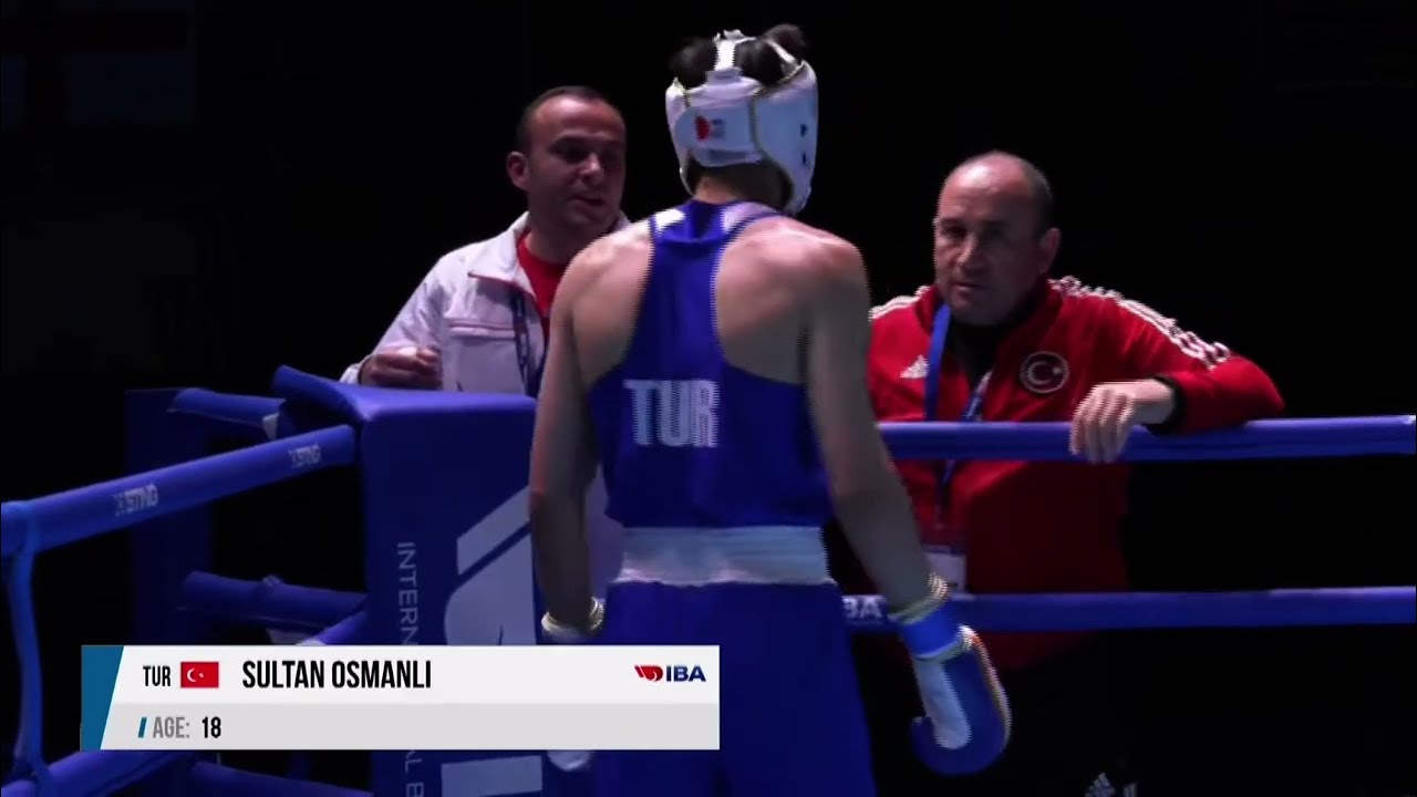 Amir Anderson (USA) vs. Sultan Osmanli (TUR) IBA Youth World Championships 2022 (71kg) backdrop