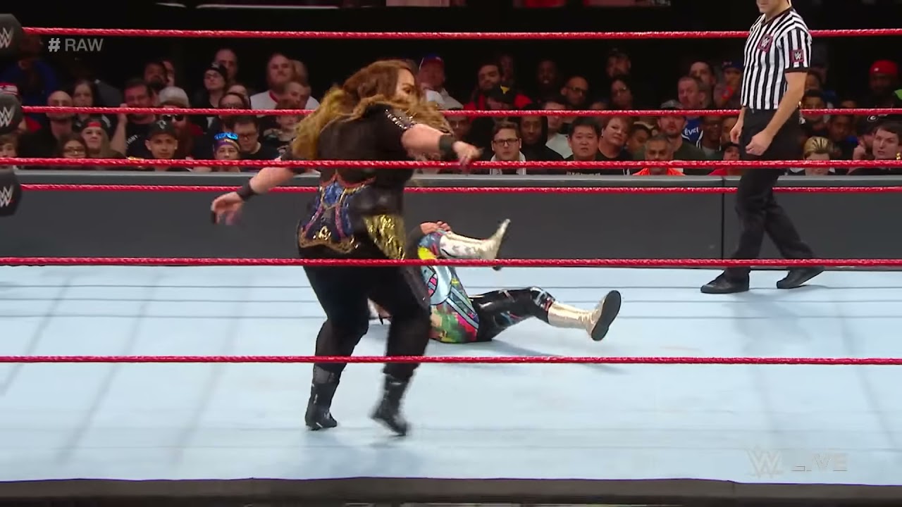 Bayley vs. Nia Jax: Raw, February 25, 2019 background