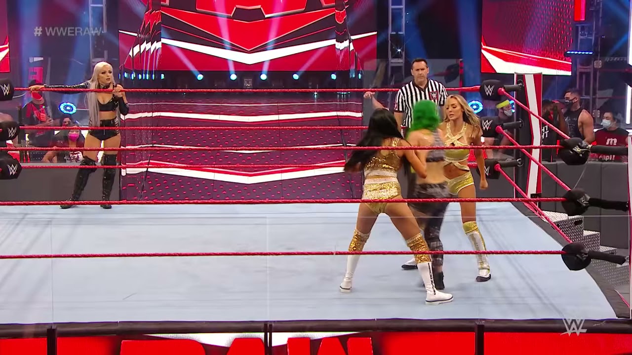 The Riott Squad vs. The IIconics: Raw, August 03, 2020