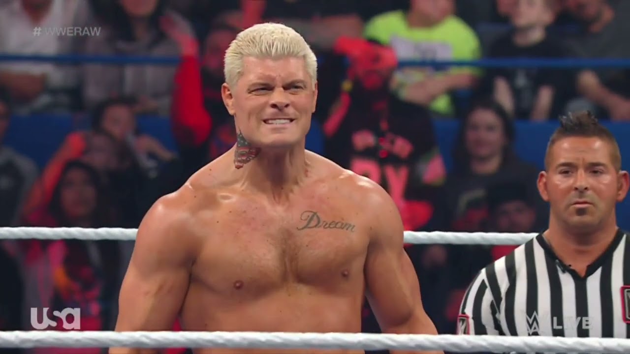 WWE RAW CODY RHODES VS AUSTIN THEORY 05/09/22