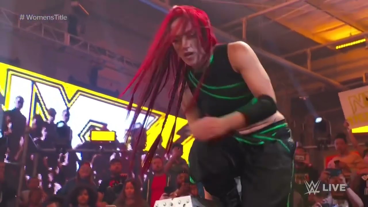 Rose (c) vs. Fyre — NXT Women’s Championship Last Woman Standing Match: NXT, Nov. 15, 2022 background
