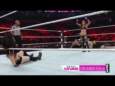 Brie Bella vs. Paige: Raw, Jan. 12, 2015