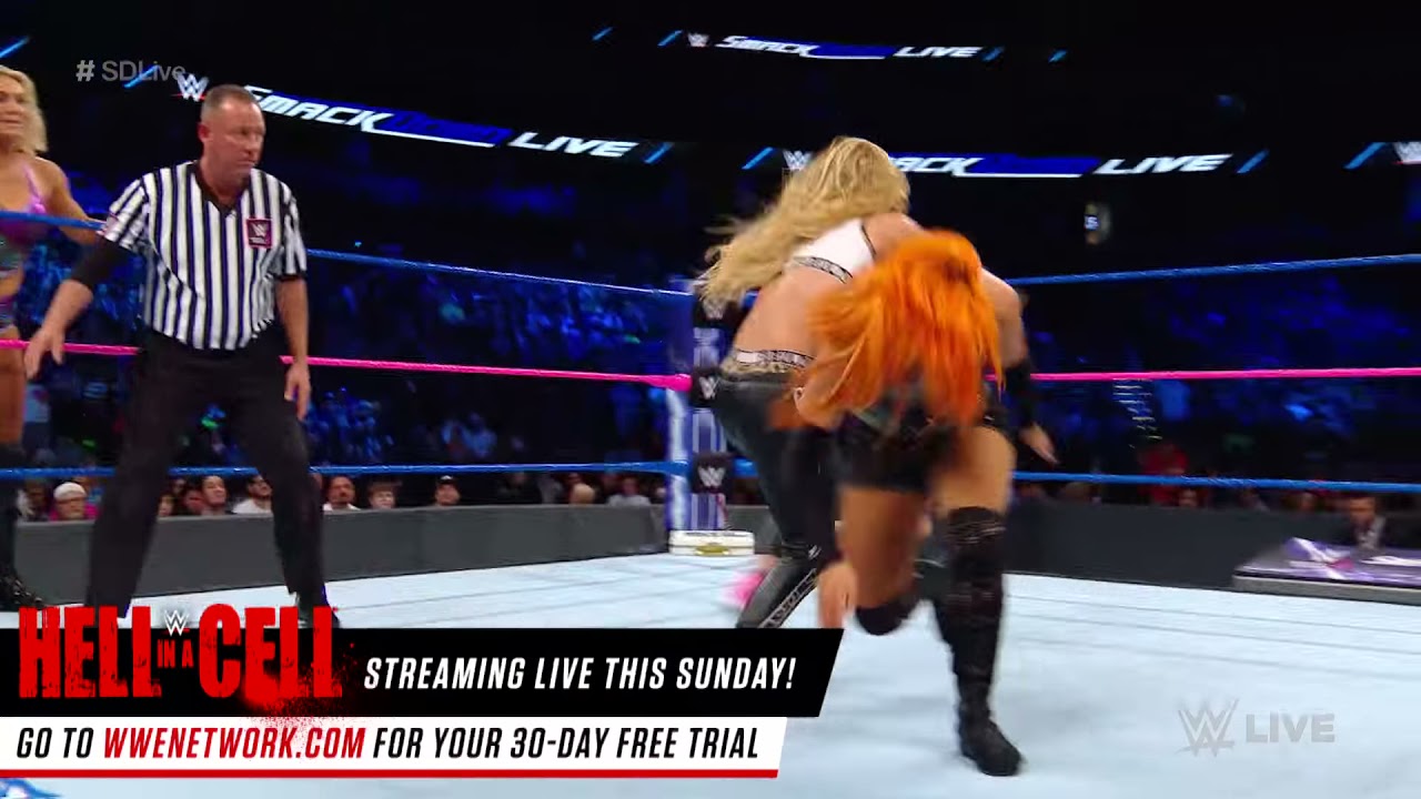 Carmella & Natalya vs. Becky Lynch & Charlotte Flair: SmackDown LIVE, October 03, 2017