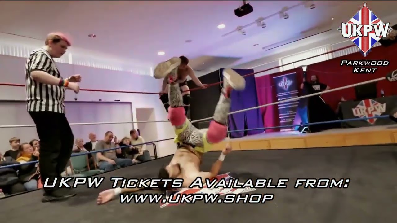 UKPW Clip - Alf Edwards Demonstraits Why They Call Him 'The Suplex Merchant' On Prince Dean