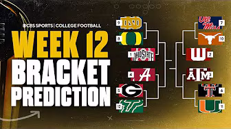 AI Projects the CFP Champion entering Week 12 | Ohio State goes back-to-back? 👑