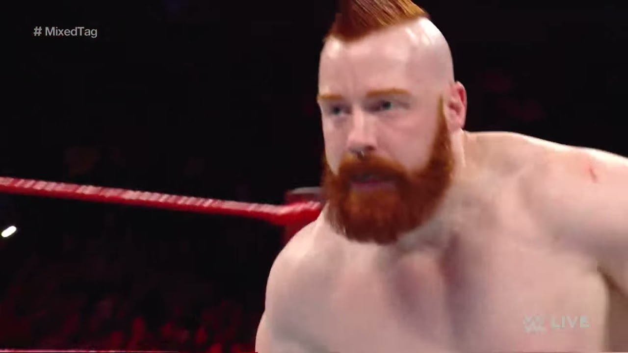 Bayley, Cesaro + Sheamus  v. Flair, Gallows + Anderson - 6-Person Mixed Tag Match: Raw, Jan 30, 2017