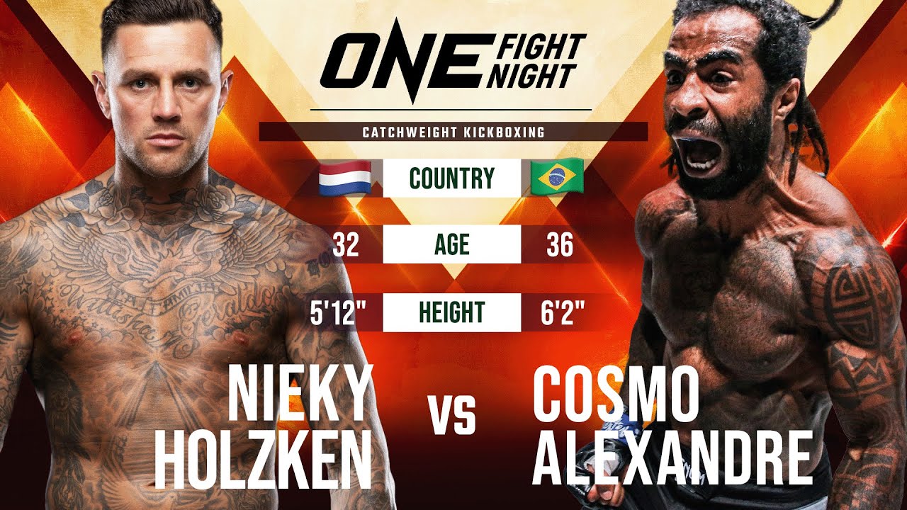 Showboating GONE WRONG 😵 Nieky Holzken SHUT DOWN Cosmo Alexandre background
