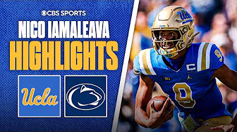 UCLA QB Nico Iamaleava scores 5 total touchdowns in win over No. 7 Penn State | Highlights