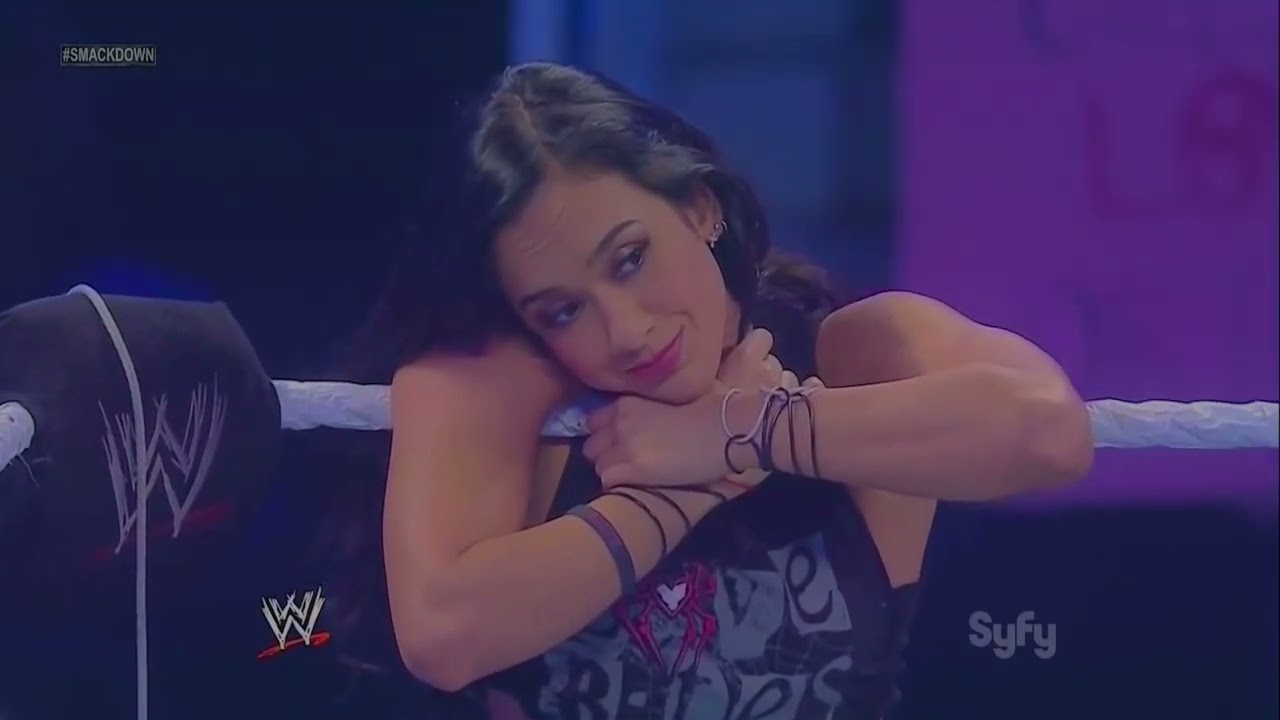 AJ Lee & Layla vs. Kaitlyn & Natalya SmackDown, Aug. 16, 2013