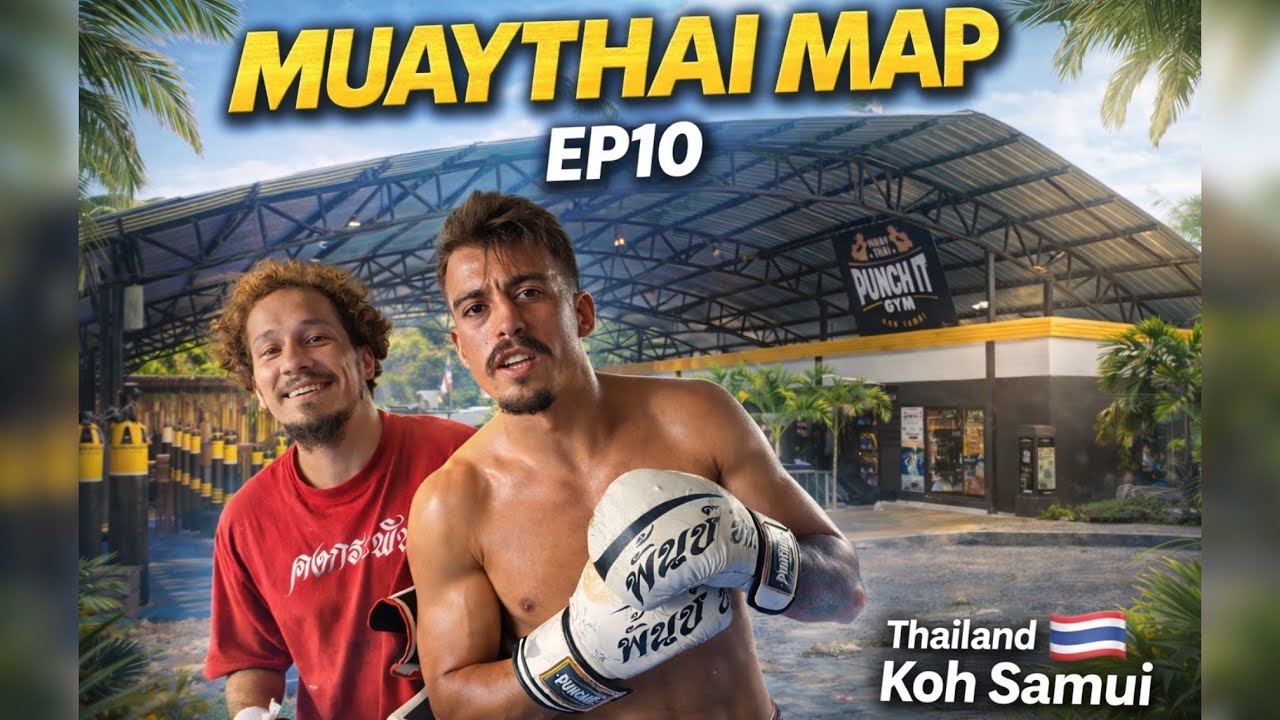 Muaythai Map EP10 🇹🇭 | Punch It Gym – Train Hard in Paradise