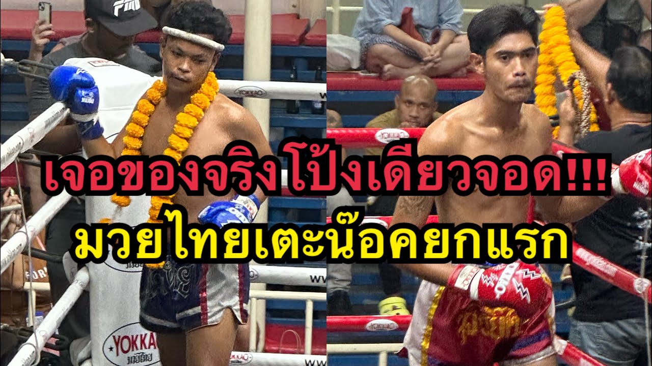 โคตรโหดเตะเดียวซี่โครงหักยกแรก อย่ามาแท่ง สันต์มวยไทย vs จ้าวเวหา ดาบเชษฐกระบี่ background