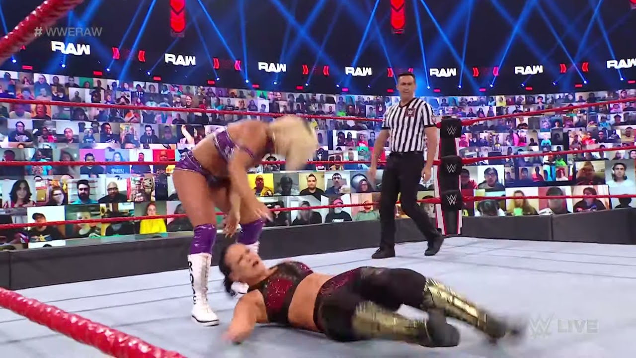Shayna Baszler & Nia Jax vs. Dana Brooke & Mandy Rose: Raw, March 22, 2021