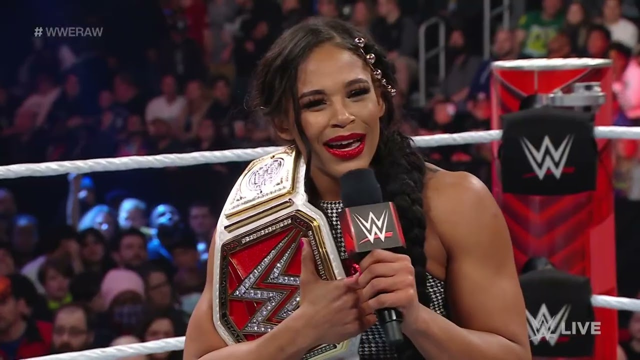 Sonya Deville takes out Bianca Belair to get a Raw Women’s Championship Match: Raw, April 11, 2022 background