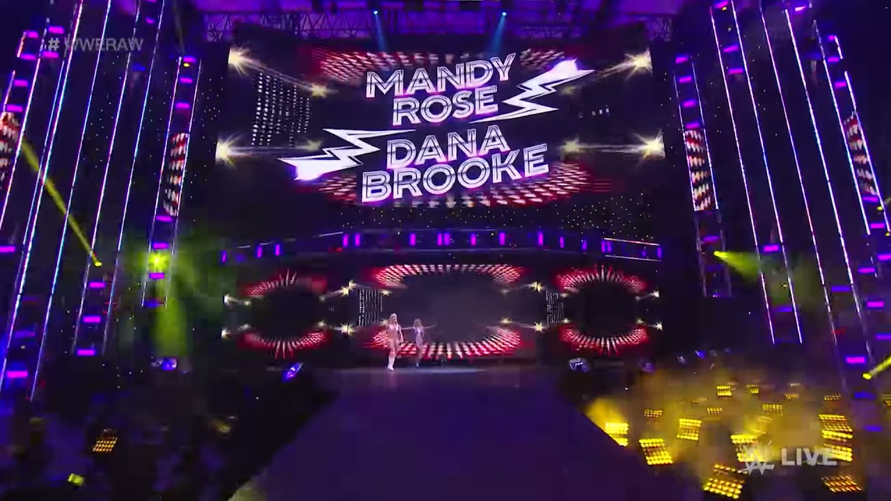 Shayna Baszler & Nia Jax vs. Dana Brooke & Mandy Rose: Raw, Jan. 11, 2021