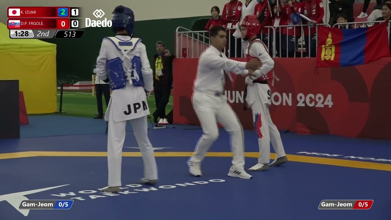 513 Round of 32 Men 63kg JPN K IZUMI SVK D P FRGOLE